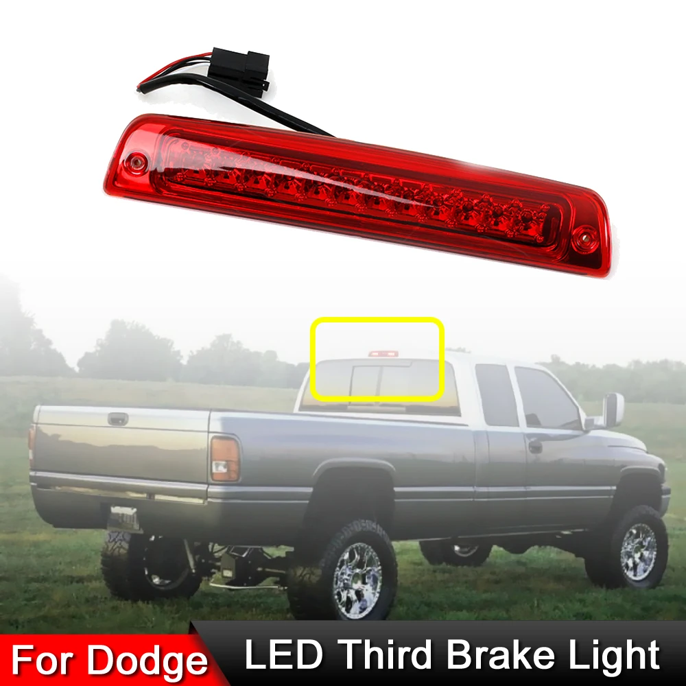 Для Dodge Ram 1500/2500/3500 1994-2001 12 в водонепроницаемый красный задний светодиодный