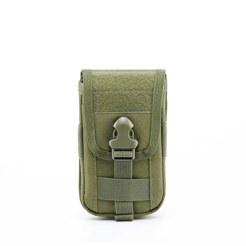 Army green bag Охотничий чехол, тактическая поясная сумка, многофункциональная, камуфляжная, большая емкость, карманы для карт, ремень, чехол для телефона, военные аксессуары - Цвет: Army green bag