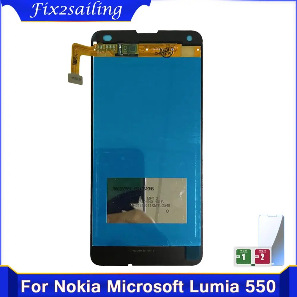 Жк экран 5 0 дюйма для Nokia Microsoft Lumia 550 жк дисплей с дигитайзером сенсорного экрана в