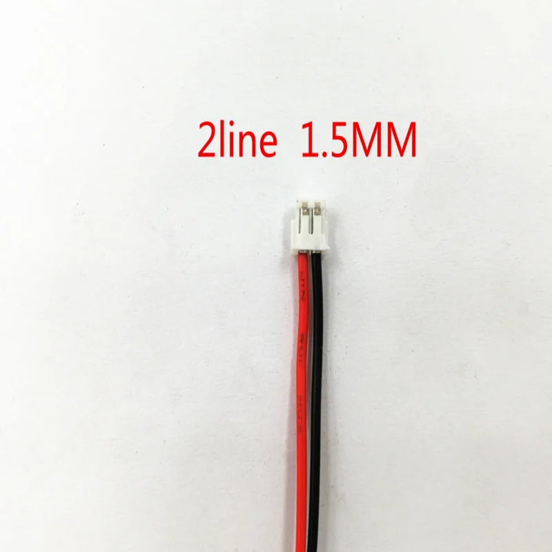 3,7 V литий-полимерный аккумулятор 052025 502025 180 мА/ч, MP3 MP4 MP5 - Цвет: plug 1.5mm