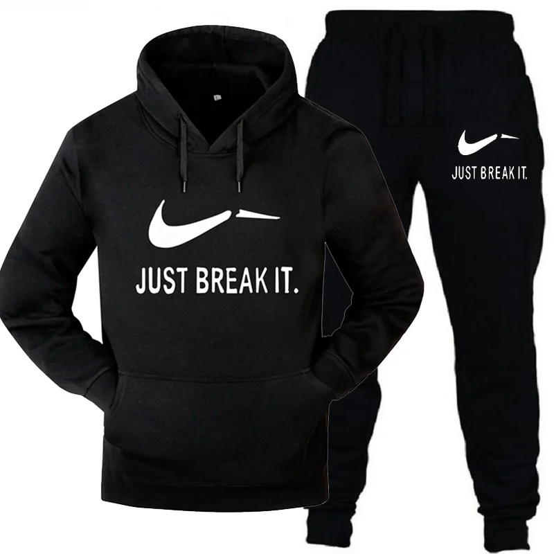

Mens Running Sportswear Sets Sweatshirt Sweatpants Gym Fitness Bodybuilding Hoodies Tops Pants Male Jogging Workout Tracksuits