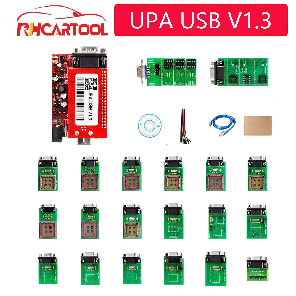 £12.75 Obd2 Upa Diagnostic Tool Ecu Programmer Upa Usb V13 With