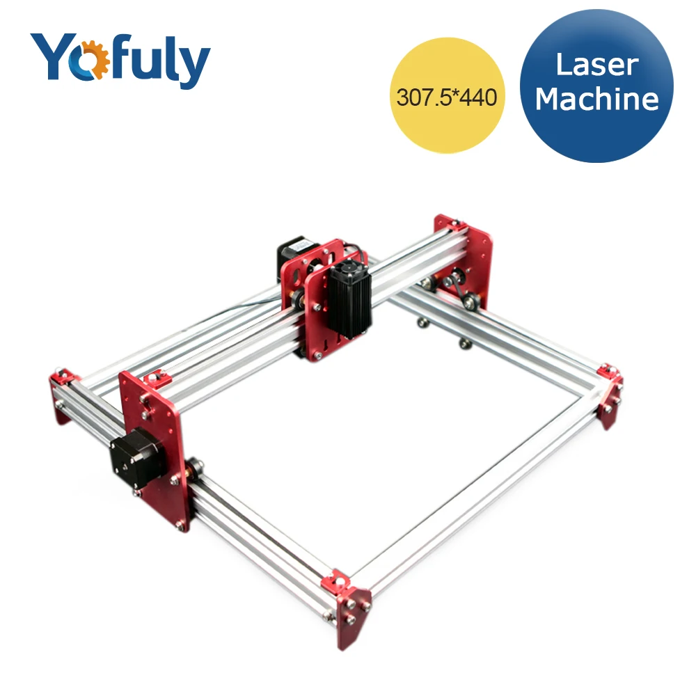 Настольный мини лазерный гравировальный станок BENBOX A3, программное обеспечение 500 МВт/1000 МВт 2500 мвт/5500 МВт 3040 металлическая рама, хорошая игрушка