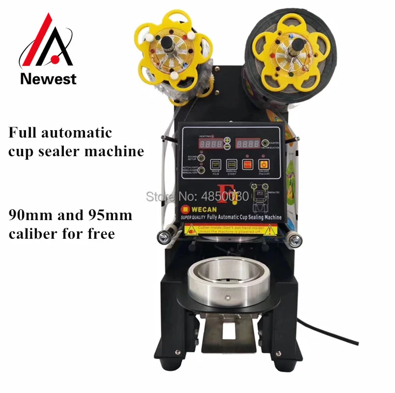 Automatic Milk Tea Sealing Machine Commercial Milk Tea Soy Milk Sealing