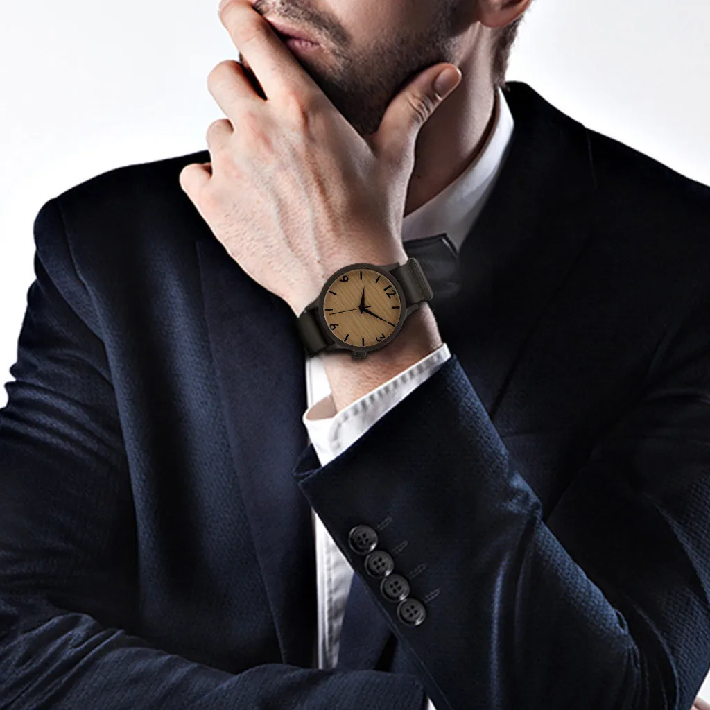 

Lovers Design Bamboo Wooden Color Ladies Quartz Wristwatch Handcrafted Wood Watches fashion wristwatch relogio-masculine @9