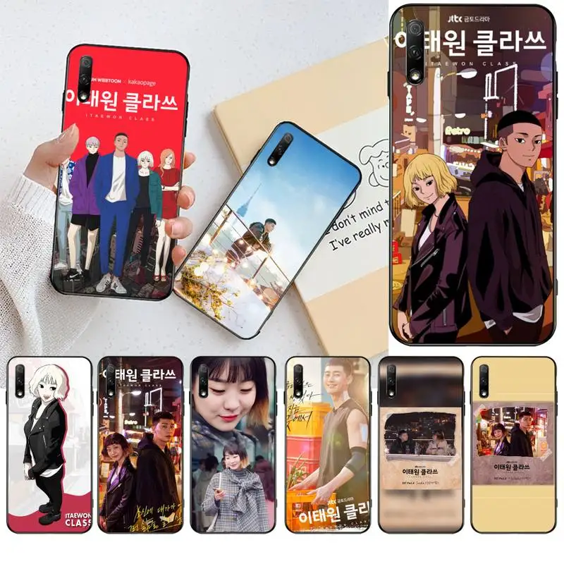 HUAGETOP ins Korea itaewon class Custom Soft Phone Case for Huawei Honor 30 20 10 9 8 8x 8c v30 Lite view pro | Мобильные телефоны