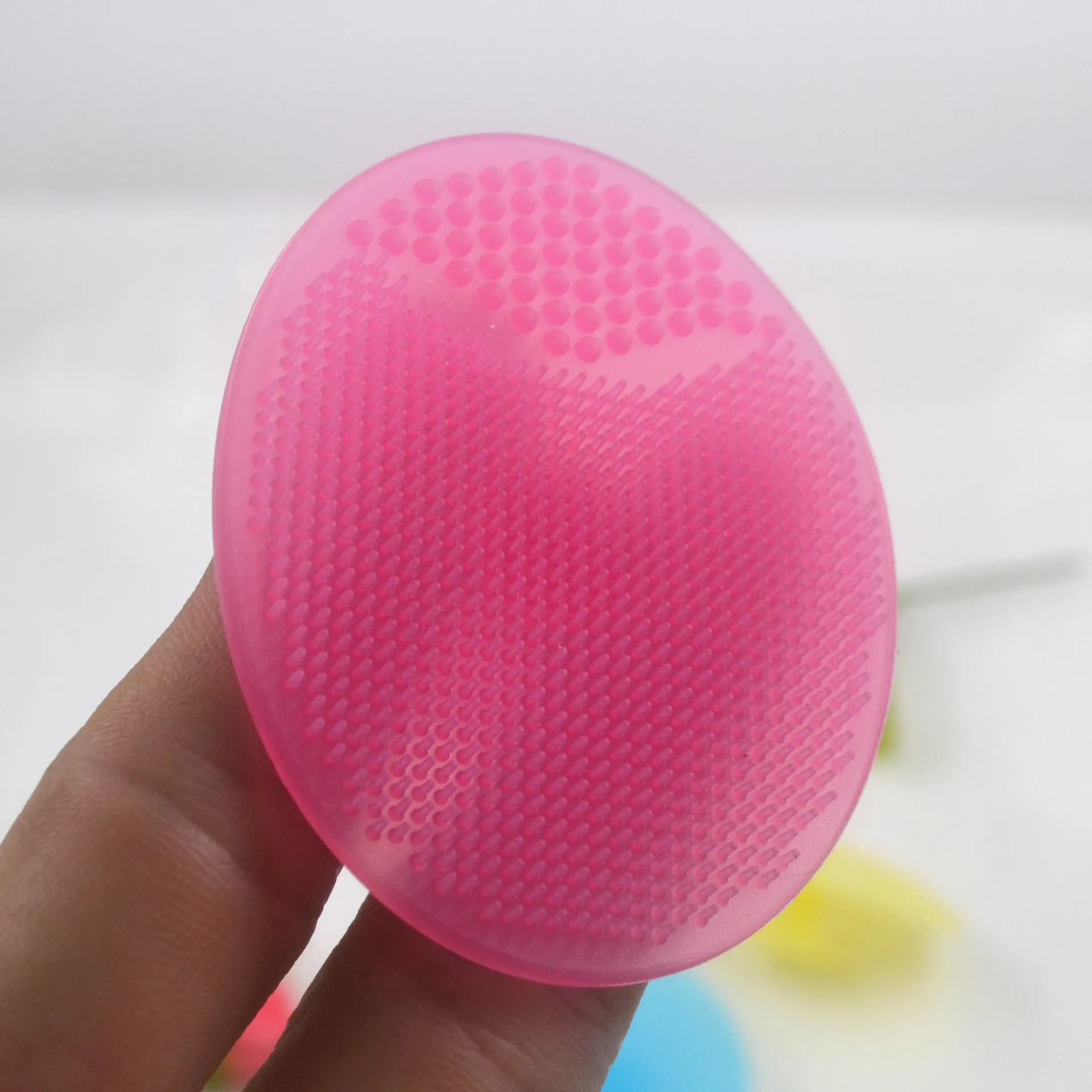 

Beauty Silicone Face Washin Brushg Pad Facial Exfoliating Blackhead Face Cleaning Brushes Skin Care Tool Deep Cleaning Massage