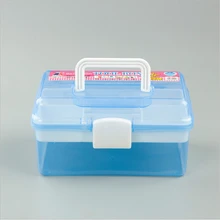 Инструменты для рисования Красочный пластиковый ящик для хранения искусства акварель, масло, живопись универсальный чехол переносные художественные принадлежности