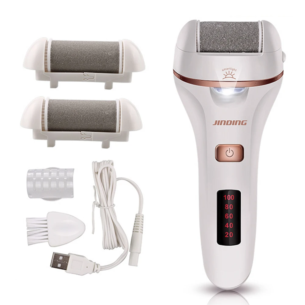 Electric Foot File Grinder Dead Dry Skin Callus Remover Rechargeable