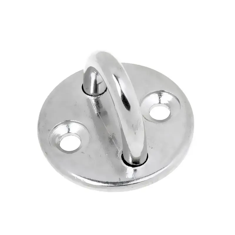 

Hot New 3x 304 Stainless Steel 6mm Fixed buckle, hanging rings, ceiling fan sandals hook, load-bearing U-hook