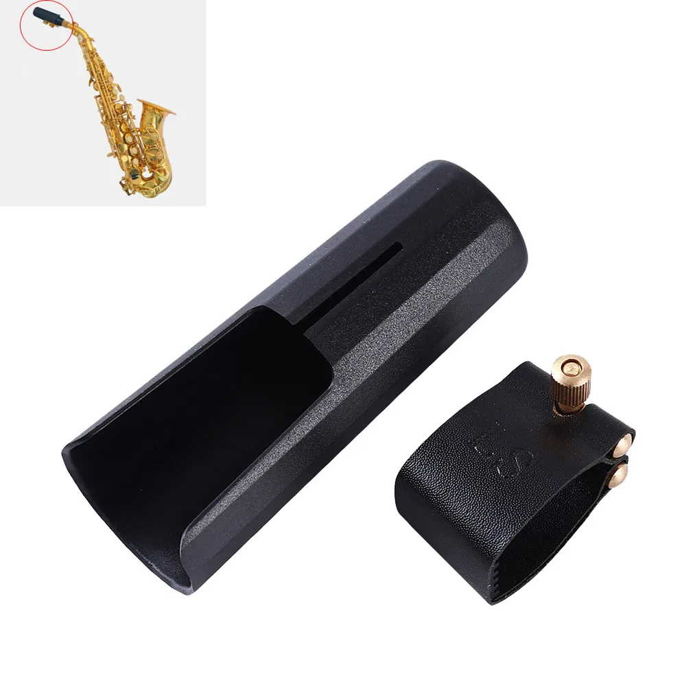 Sax Mouthpiece Clip and Ligature Cap For Alto Saxophone E Flat Super Playing Musical Instruments Gift | Спорт и развлечения