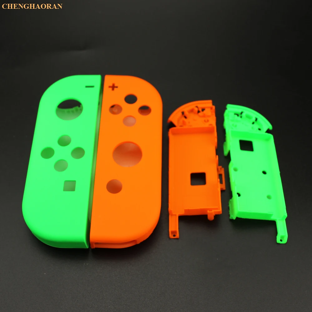 KE 1 комплект, набор конфетных цветов, комбинированный, для Kind NS Switch Joy-Con, сменный корпус, чехол для NX Joy Con, чехол для контроллера, розовый, синий - Цвет: KE