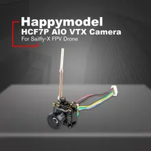 HCF7P AIO VTX Camera 5.8G 40CH 25MW Transmitter 700 TVL 120 degree CMOS Wide Angle NTSC FPV Camera For Sailfly-X FPV Drone