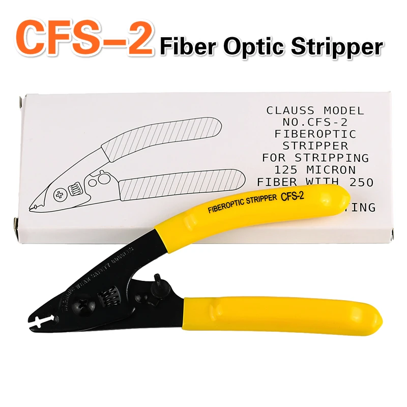 PAYEN CFS-2 Double-Port Fiber Optical Stripper/ Pliers/ Wire Strippers FTTH Tools Optical Fiber Stripping Pliers