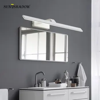 

Black&White Wall Light 8W 10w 13W Simple LED Mirror front Light For Living room Bedroom Dining room Bathroom Lighting fixtures