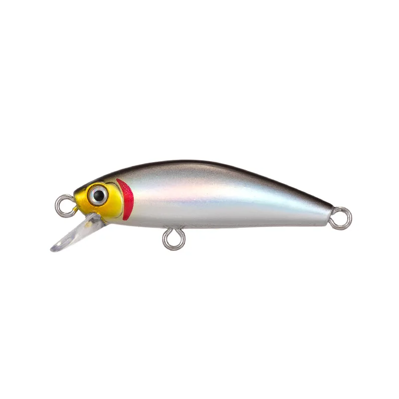 Pesca AGILE MINNOW-38.8S мини рыболовные приманки 38,8 мм 2,5 г поток гольян тонущий воблер isca, искусственный окунь приманка для форели - Цвет: A