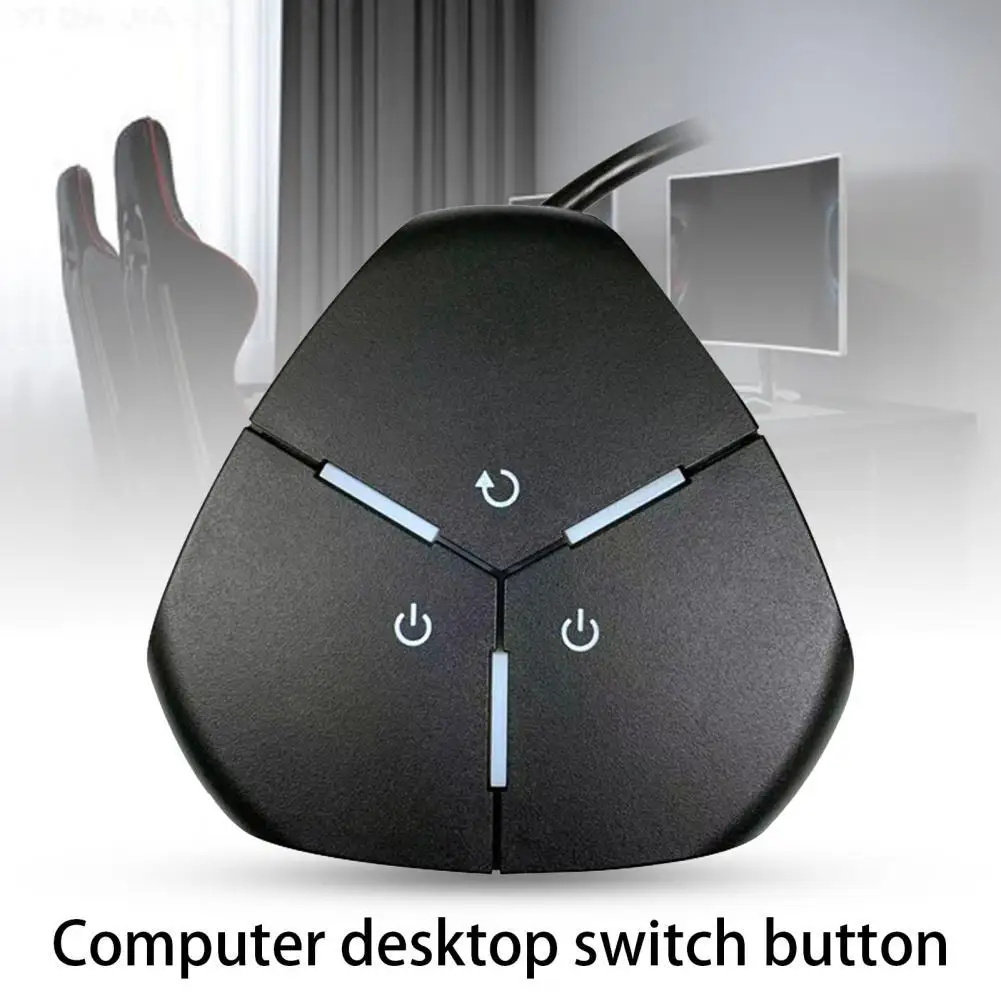 1 6 м портативный чехол с двумя USB-портами для настольного компьютера кнопкой
