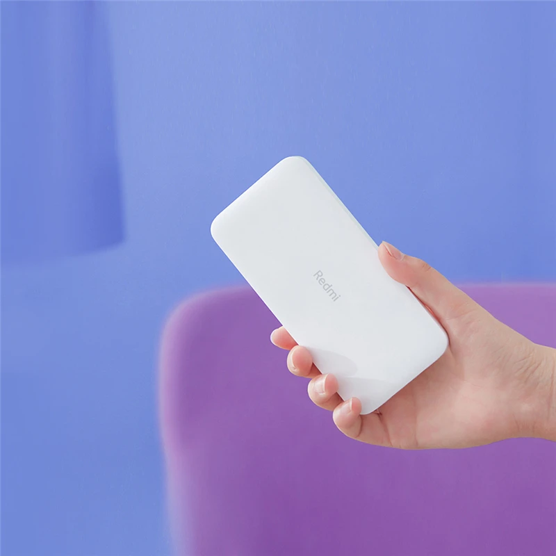 Оригинальный xiaomi redmi power bank 10000mAh быстрая зарядка мобильный USB mini Mi powerbank