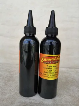 

New design 8 oz tattoo ink Set body art permanent pigment 230ml black paint for tattoo kit tattoo profesional