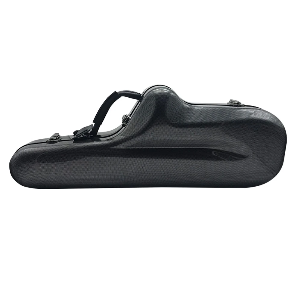 Tenor saxophone case by carbon fiber reinforced plastic