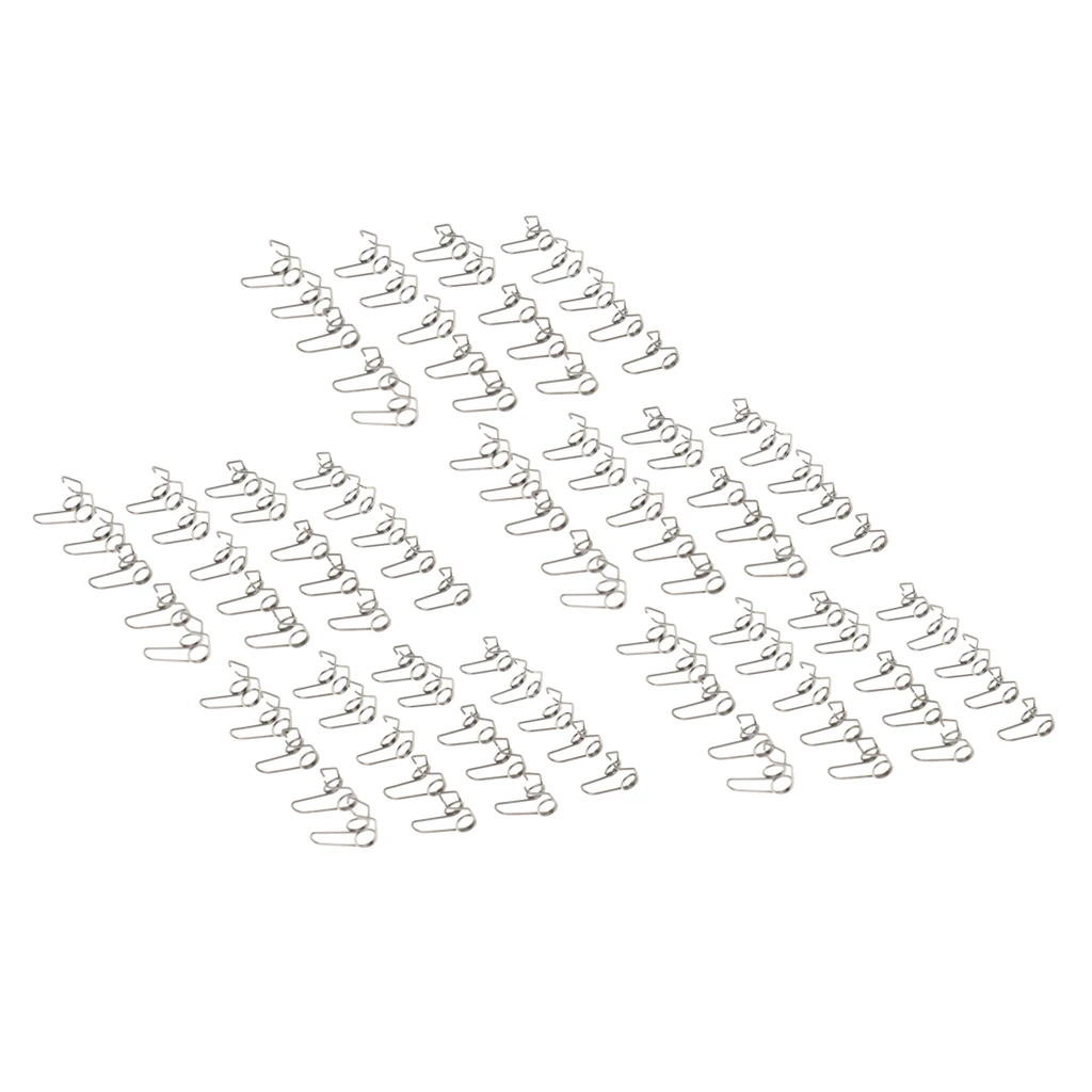 100Pcs / Set Trumpet Waterkey Spit Value Spring For Trumpet Repairing Accessories