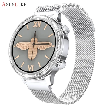 

New 2020 M3 Smart Watch Women Bracelet 1.1 Inch Full Round Screen Heart Rate Monitoring IP67 Waterproof Ladies Fitness Watches