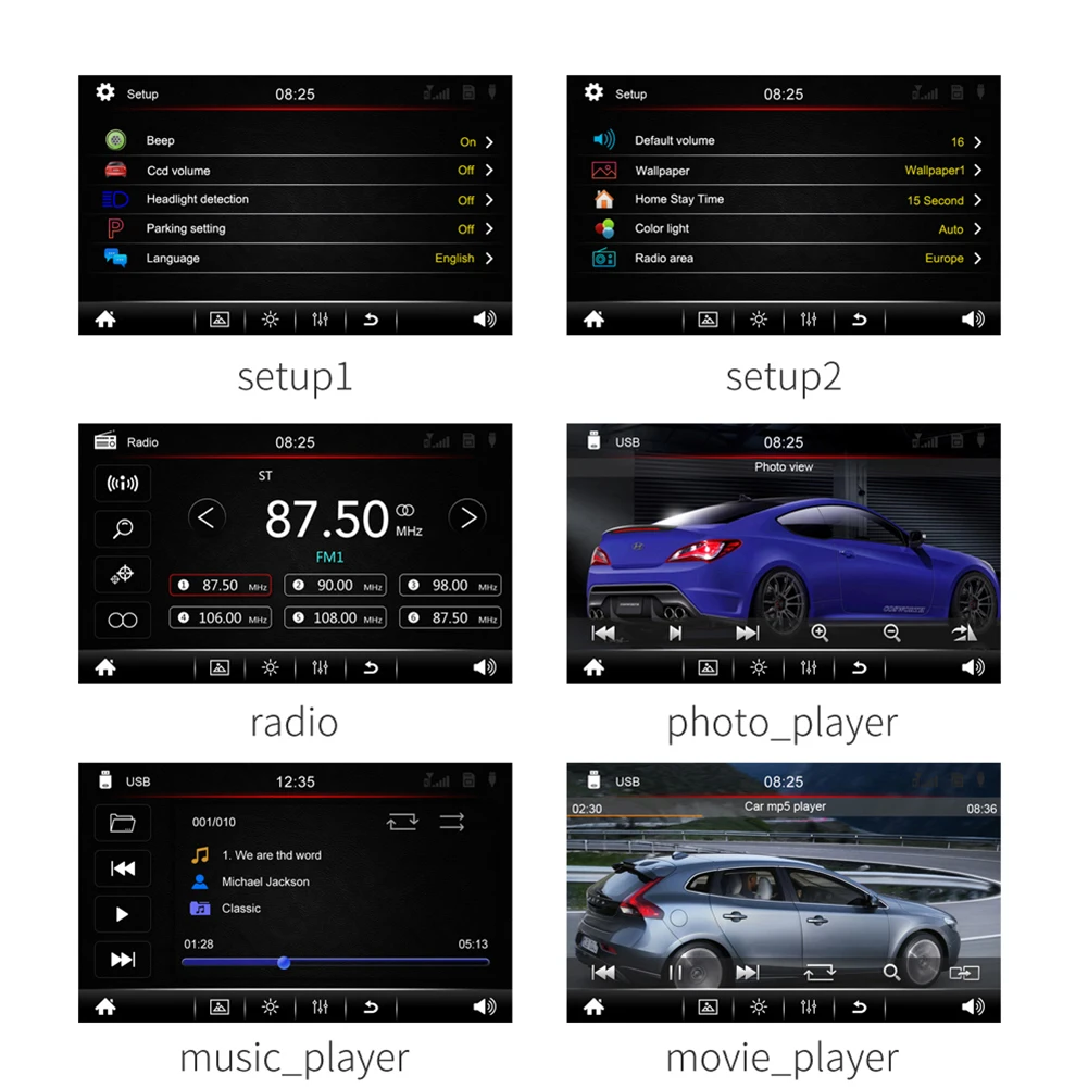 7 дюймов 2 Din автомобильное радио Bluetooth XR Зеркало Ссылка HD реверсивное изображение MP5 плеер автомобильные электрические аксессуары