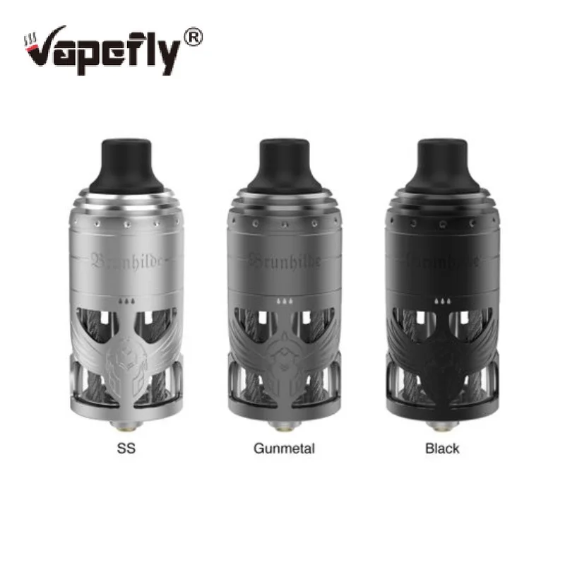 Kopen Vapefly Brunhilde MTL RTA Tank 5ml E Sigaret Verstuiver Vape enkele coil bouwen 6 niveaus luchtstroom controle Vape Vaporizer vs Zeus X