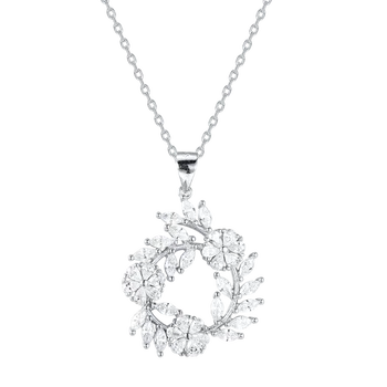 

Fahmi 2020 New Popular 100% 925 Sterling Silver Necklace1-23 High Quality Original Jewellery For Women Party Wedding Gift