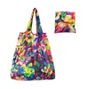 Oxford Foldable Recycle Shopping BagEco Friendly Ladies Reusable Shopping Tote Bag Floral Fruit Vegetable Grocery Pocket ► Photo 3/4