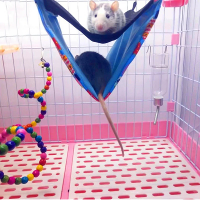 1 шт. Pet крыса, хомяк гамак для попугай клетка для кролика висит Теплая постель 10*10*7,5 см