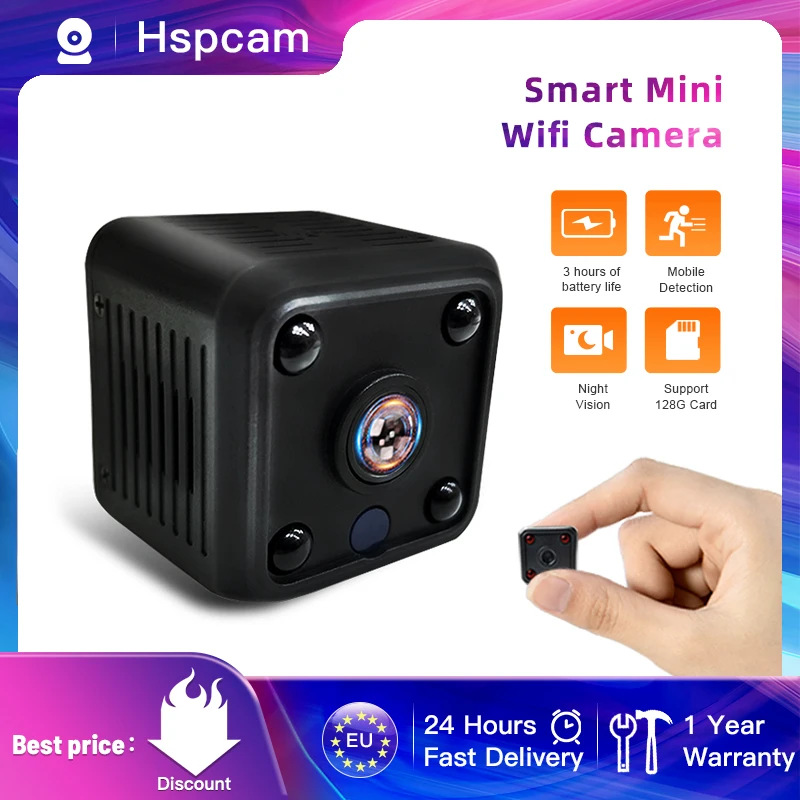 1080P Wi Fi мини IP камера открытый секрет микро видеокамера Видео и аудио