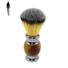 Щетка для бритья Парикмахерская Мужская для лица Борода чистящее оборудование Смола плюс металлическая ручка инструменты для бритья
