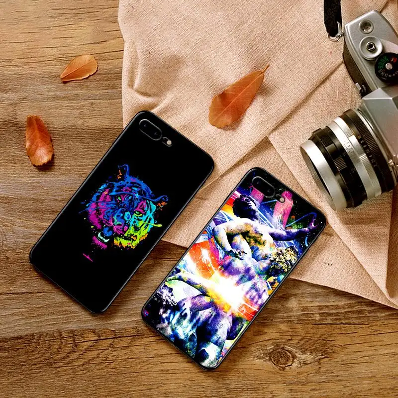 Beauty of the universe For iPhone X XR XS MAX Soft Silicone Back Cover Apple 8 7 6S 6 S Plus Phone Case | Мобильные телефоны и