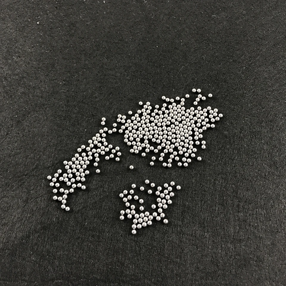 Easytoday 2000pcsLot 3mm Steel Balls Slingshot Hunting High-carbo Steel Slingshot Accessorie Catapult Slingshot Hitting Ammo (7)