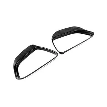 

ABS Rain Eyebrow Cover Trim Carbon Fiber Black For Tesla Model 3 2017-2020