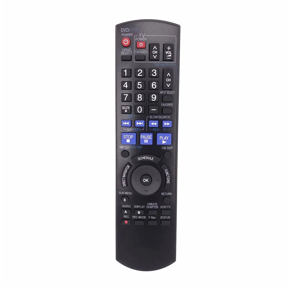 Remote Control Fit For Panasonic DMR-EZ47V DMR-EA38V DMR-EZ37V DMR-ES45V DMR-ES40V DMR-ES30V DVD Recorder Player | Электроника