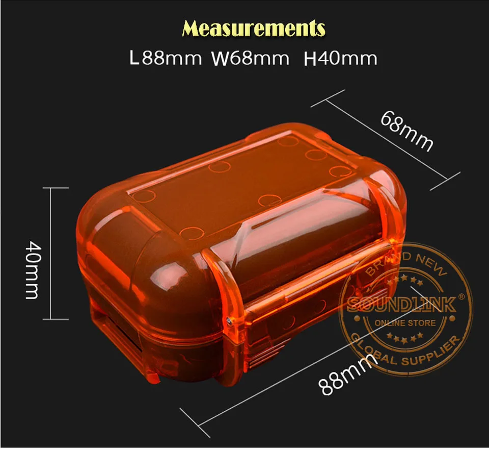 Ударопрочный наушник IEM чехол для хранения слуховых аппаратов CIEM футляр монитора
