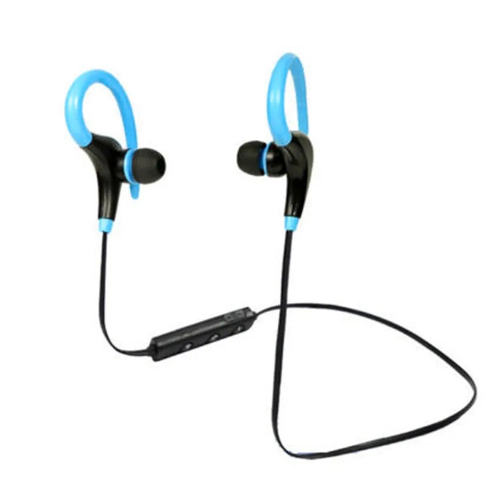 Беспроводные Аурикулярные bluetooth наушники для спортзала, спорта, бега, громкой связи, наушники с микрофоном, стерео музыка, защита от пота, для xiaomi huawei