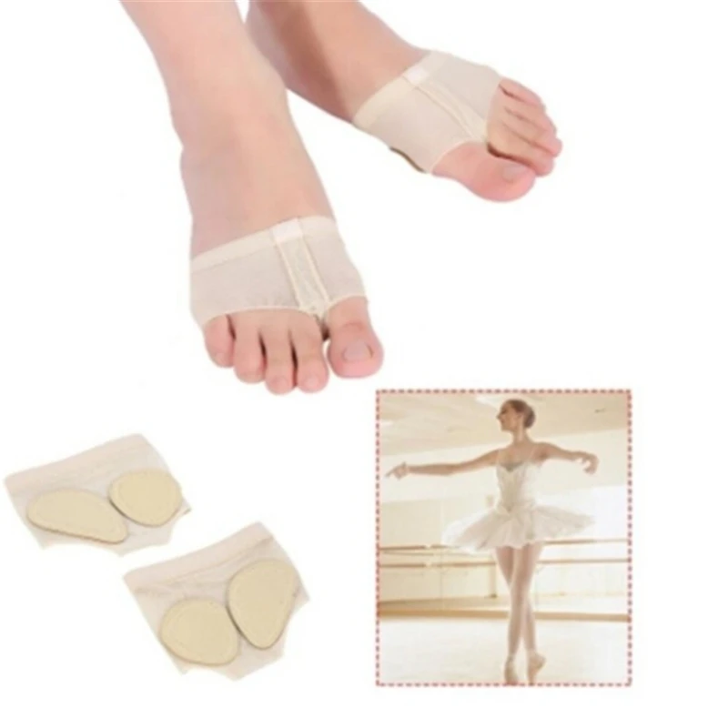 Girls Belly Ballet Half Shoes Split Soft Sole Paw Dance Feet Protection Toe Pad Women Health Care Foot Care Tool 1 Pair