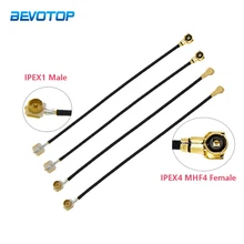 

5PCS U.fl IPEX1 Male to IPEX4 MHF4 Female Connector RF0.81 Cable RF Coaxial Pigtail WIFI Antenna Extension Cord Jumper Adapter