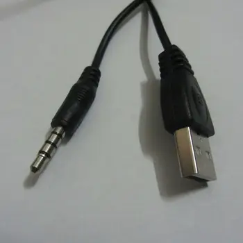 

3.5mm Male Transmission Audio To USB Male Adapter Connector Charging Cable Ubs Revolution 3.5 Audio Cable