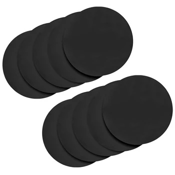 

10 Round Barbecue Mats Reusable Kitchen Mesh Non-Stick Barbecue Mesh Mat Barbecue Liner Outdoor Barbecue Accessories