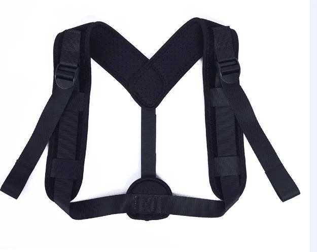Для женщин и мужчин регулируемый спортивный защитный корсет для поддержки спины корсет для поддержки осанки Корректор осанки Задняя плечевая осанка коррекция A - Цвет: Back correction belt