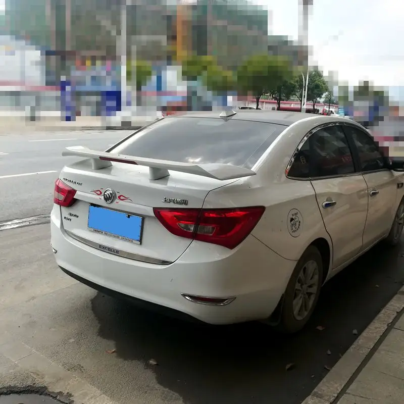 universal spoiler For Buick Excelle GT Spoiler ABS car tail wing decoration rear trunk lip spoiler universal sedan