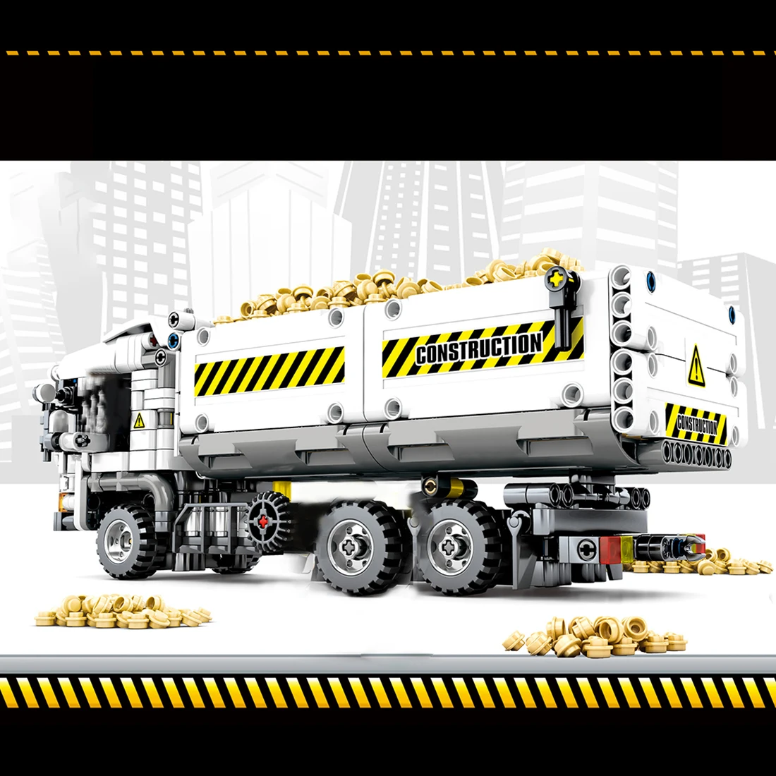 799Pcs Technic City Engineering Vehicle Engineering Earthmoving Machine Building Blocks 3