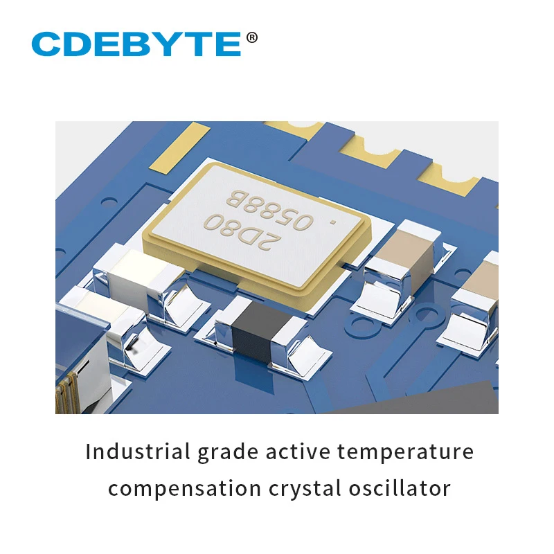 Беспроводной трансивер LoRa 22dBm ASR6501 SoC E78 470LN22S SPI SMD IPEX Коннектор с отверстиями TCXO RF