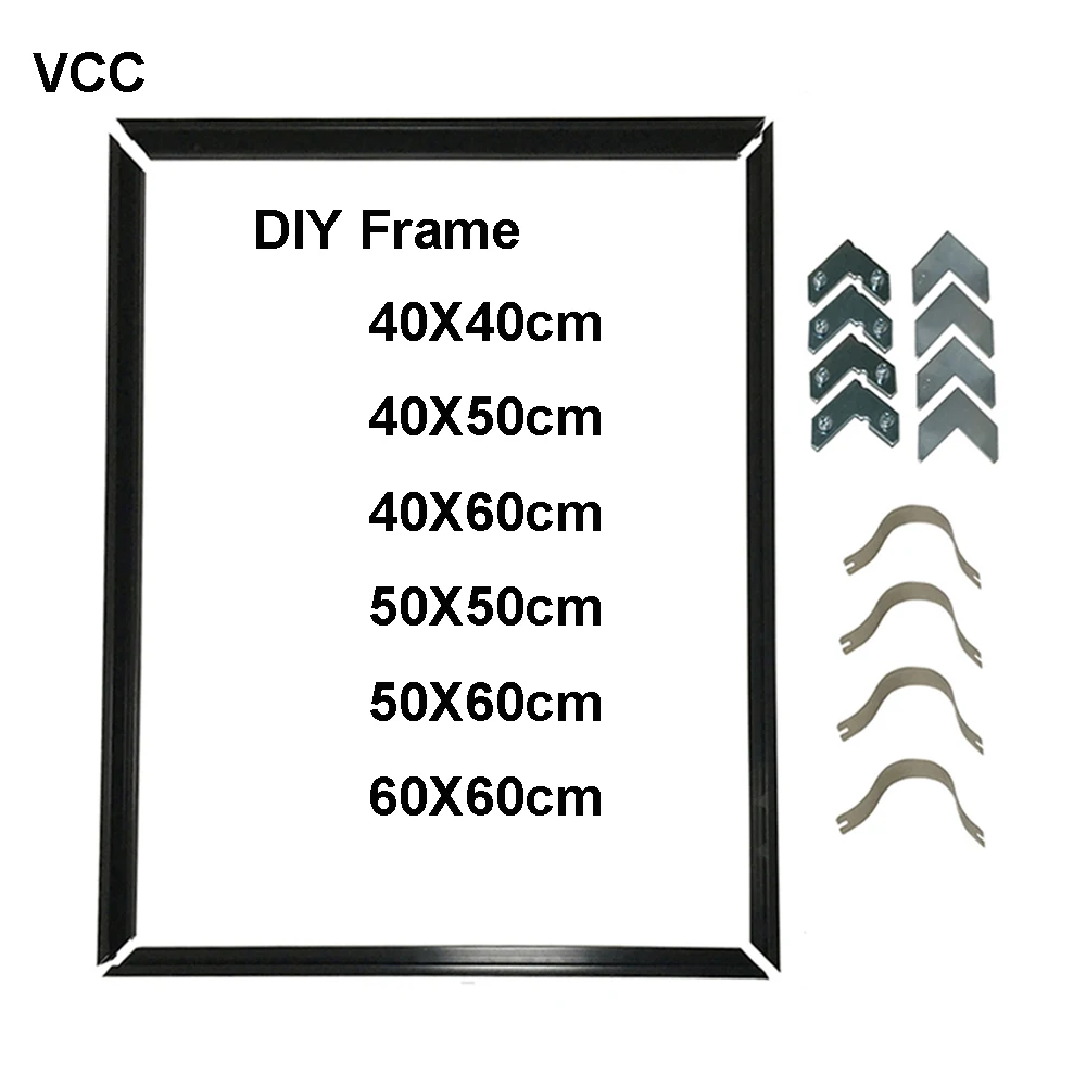 Picture Frame For Wall Poster Frame Metal 40x50 50x60 40x60 Wall Art Decorative Metal Diy Photo Frame No Plank No Glass Frame Aliexpress