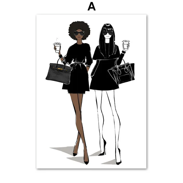 Fashion-Handbag-Shopping-Girl-Party-Coffee-Home-Art-Canvas-Painting-Nordic-Posters-And-Prints-Wall-Pictures.jpg_640x640