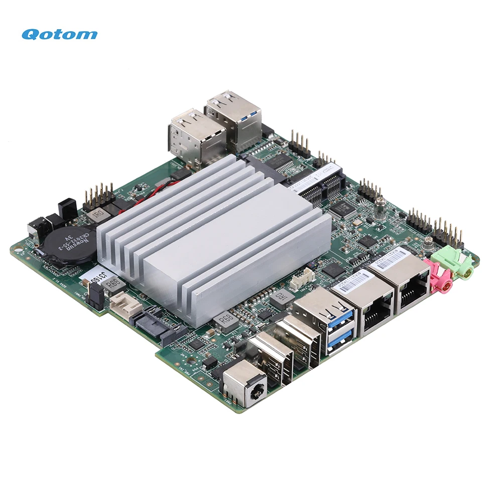 Processor Quad Core Mini PC Pentium J3710 Running 24/7 Fanless Home Office Use Qotom Mini PC 5